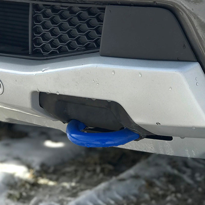 Ford Racing 2019 Ford Ranger Front Tow Hooks - Pair - Blue Tow Hooks Ford Racing