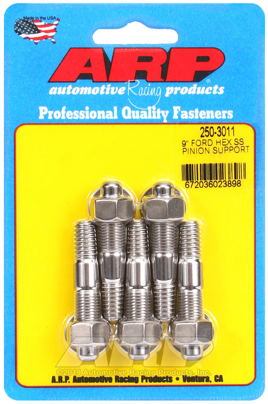 ARP Ford 9in SS hex pinion support stud kit Rod Bolt Kits ARP