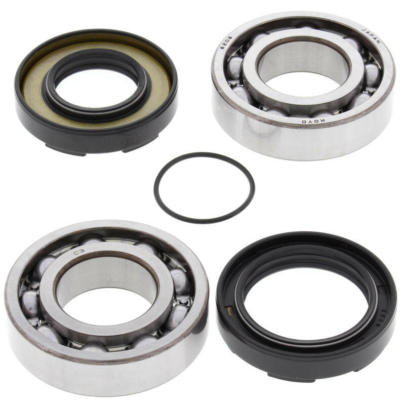 All Balls Racing 85-86 Yamaha YTZ250 Tri Moto Crank Shaft Bearing Kit Bearings All Balls Racing