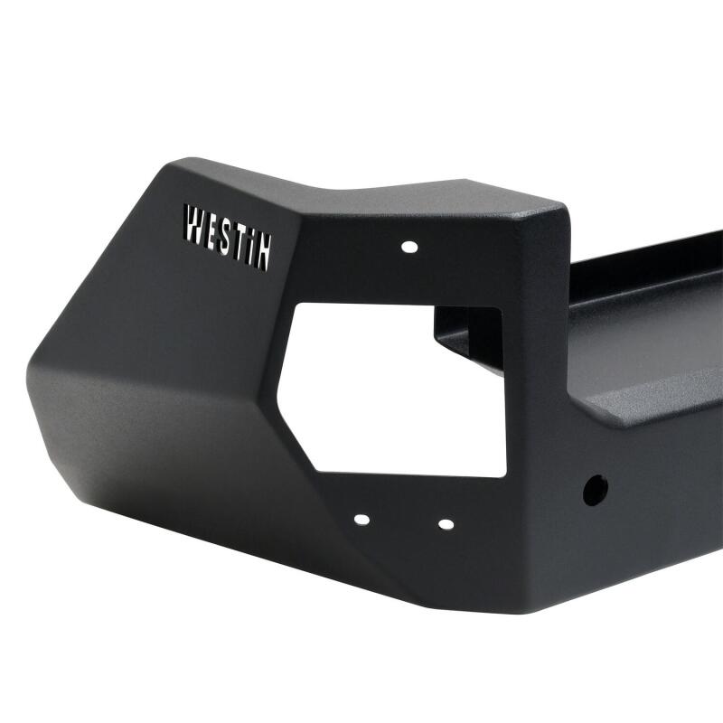 Westin 2024 Toyota Tacoma Pro-Series Rear Bumper - Textured Black Bumpers - Steel Westin