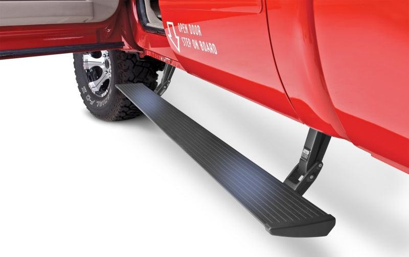 AMP Research 2008-2016 Ford F250/350/450 All Cabs PowerStep - Black Running Boards AMP Research