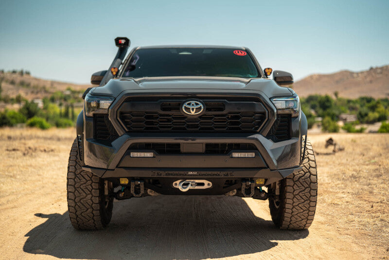DV8 24-25 Toyota Tacoma Spec Series Front Winch Bumper - Micro-Texture Black Bumpers - Steel DV8 Offroad