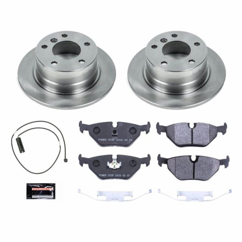 Power Stop 96-02 BMW Z3 Rear Track Day Brake Kit Brake Kits - Performance Blank PowerStop