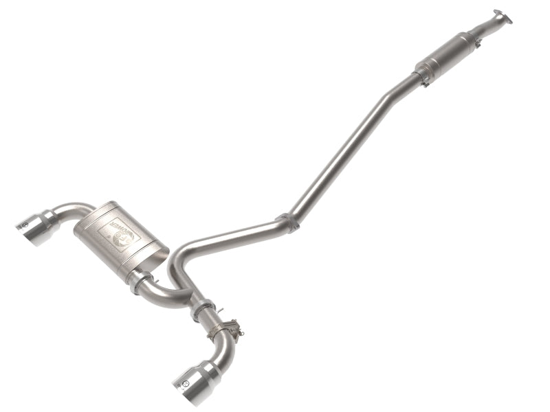 aFe 22-23 Hyundai Kona N L4-2.0L (t) Takeda 3in 304 SS Cat-Back Exhaust System w/ Polished Tips Catback aFe