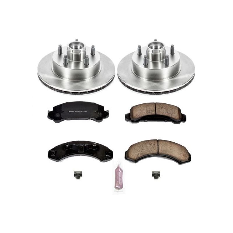 Power Stop 90-97 Ford Aerostar Front Autospecialty Brake Kit Brake Kits - OE PowerStop