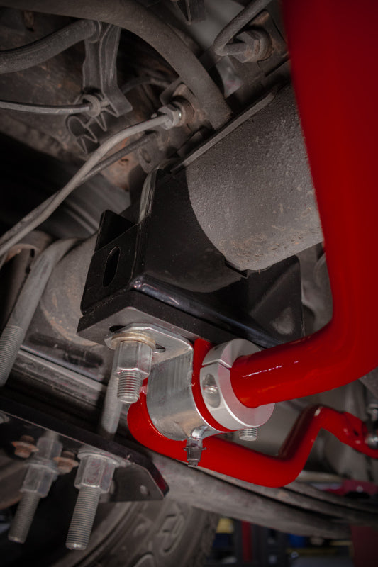 UMI Performance 15-24 Ford F-150 1in Solid Rear Sway Bar - Black Sway Bars UMI Performance