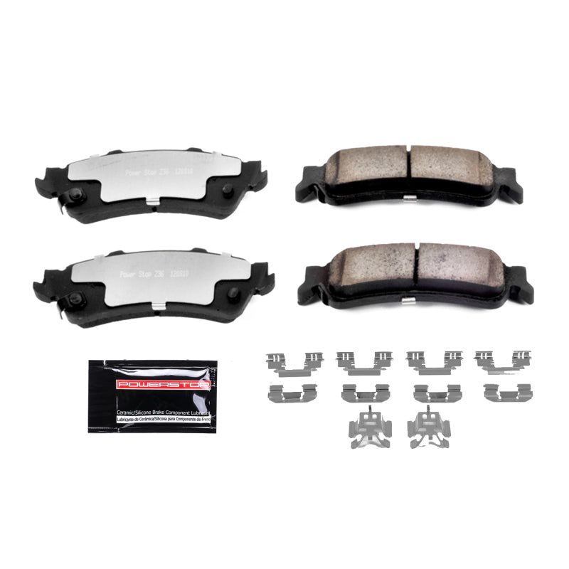 Power Stop 00-05 Cadillac DeVille Rear Z36 Truck & Tow Brake Pads w/Hardware Brake Pads - Performance PowerStop