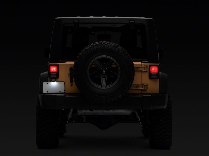 Raxiom 07-18 Jeep Wrangler JK Axial Series LED License Plate Conversion Bulbs Raxiom