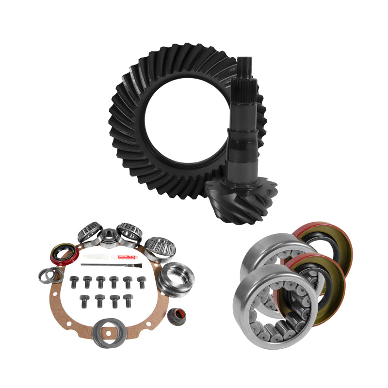Yukon 8.8in Ford 4.88 Rear Ring & Pinion Install Kit 2.99in OD Axle Bearings and Seals Differential Install Kits Yukon Gear & Axle