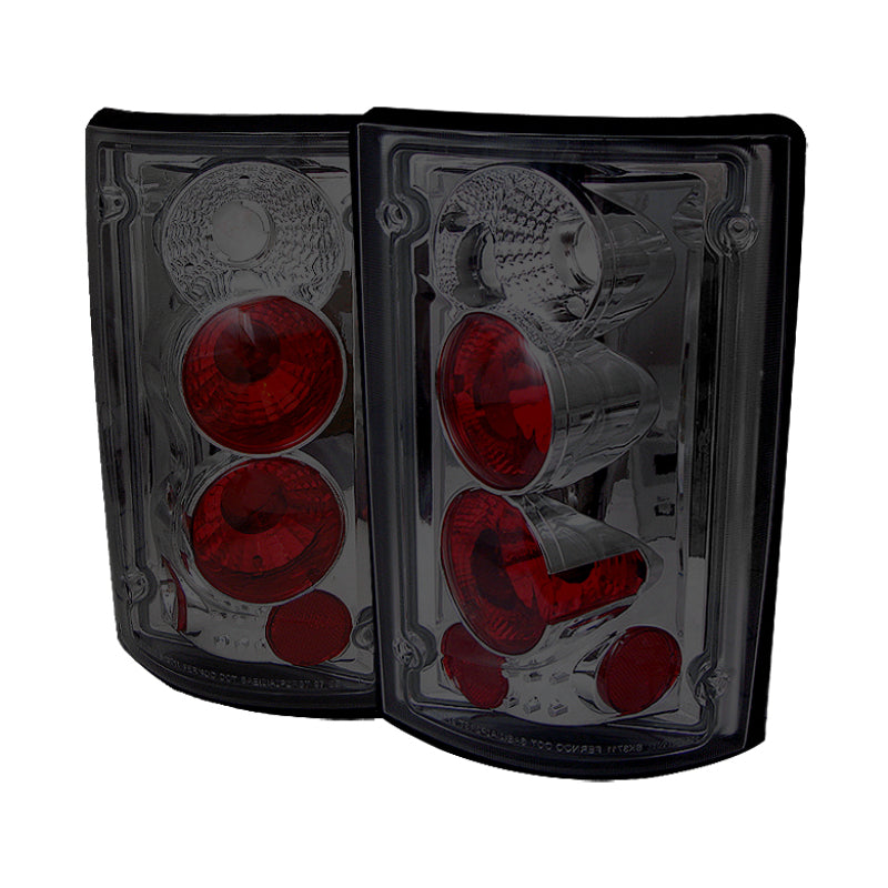Spyder Ford Excursion 00-06/Econoline 150/250/350/450/550 95-06 Euro Tail Lights Smk ALT-YD-FEC00-SM Tail Lights SPYDER