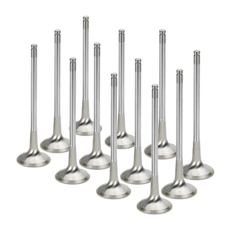 Supertech Honda NSX 30.00 x 5.46 x 111mm Inconel Chromed Exhaust Racing Valve - Set of 12 Valves Supertech
