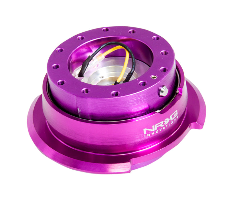 NRG Quick Release Kit Gen 2.8 - Purple Body / Purple Ring Quick Release Adapters NRG