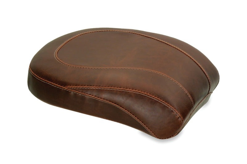 Mustang 00-15 Harley Softail Standard Rear Tire Wide Tripper Passenger Seat - Distressed Brown Passenger Motorcycle Seats Mustang Motorcycle