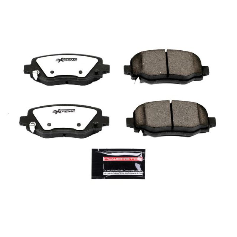 Power Stop 15-17 Chrysler 200 Rear Z36 Truck & Tow Brake Pads w/Hardware Brake Pads - Performance PowerStop