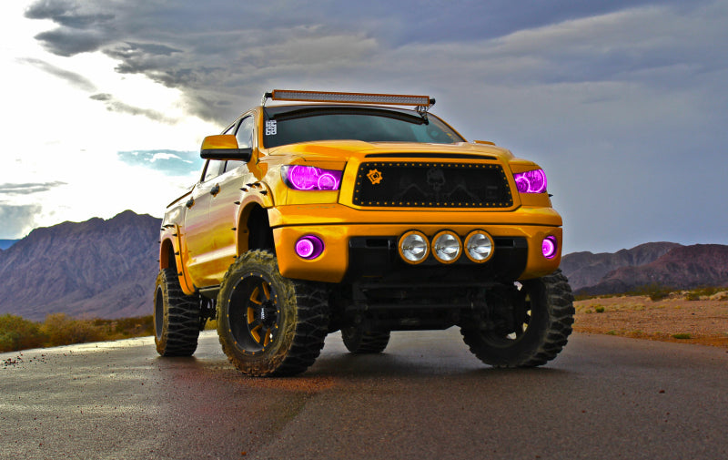 Oracle 07-11 Toyota Tundra Pre-Assembled Headlights - Black Housing - w/ BC1 Controller Headlights ORACLE Lighting