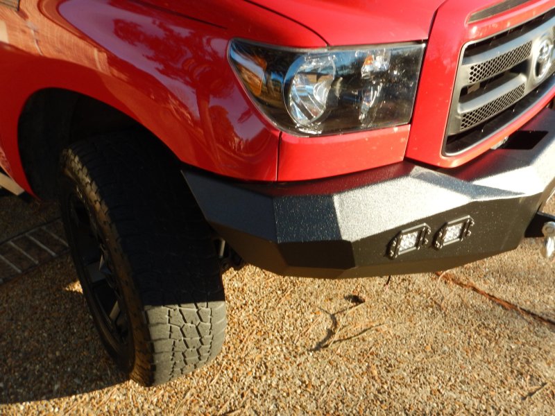 DV8 Offroad 07-13 Toyota Tundra Front Bumper Bumpers - Steel DV8 Offroad