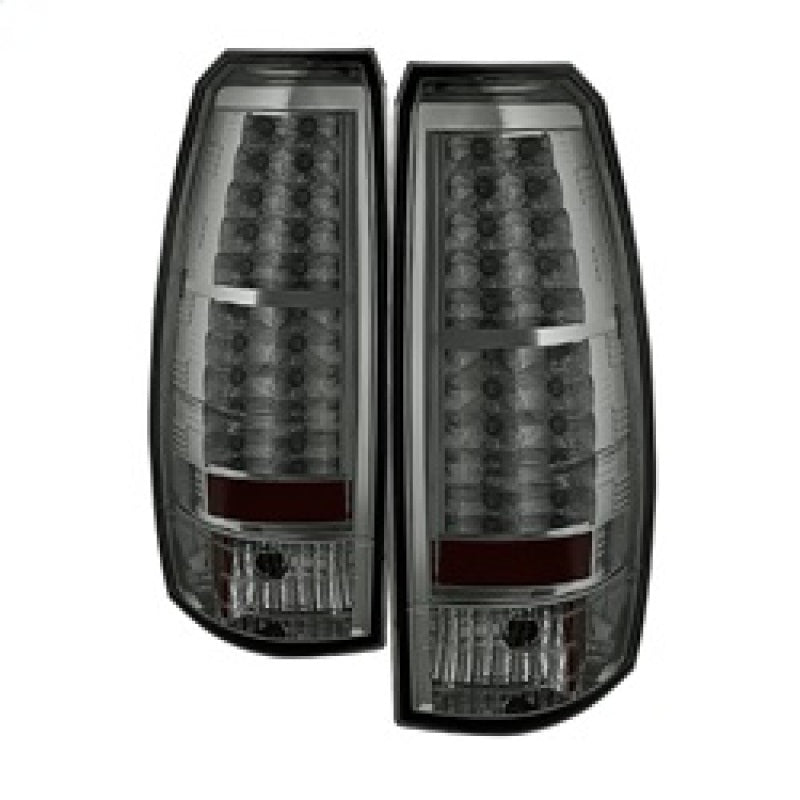 Spyder Chevy Avalanche 07-13 LED Tail Lights Smoke ALT-YD-CAV07-LED-SM Tail Lights SPYDER