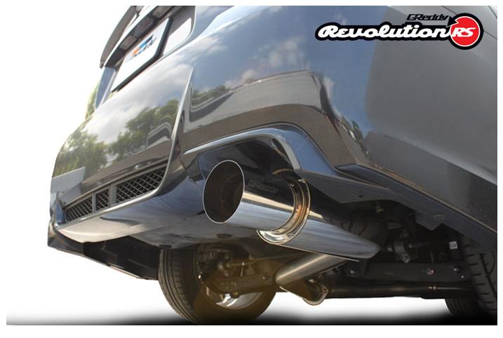 GReddy 11-14 Subaru WRX/STI (Sedan) 76mm Single Side Cat-Back Revolution RS Exhaust Catback GReddy