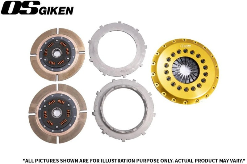 OS Giken Toyota Supra MA70 - 7MGTE TR Twin Plate Clutch Clutch Kits - Multi OS Giken
