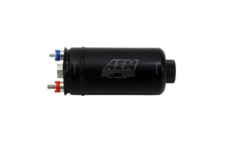 AEM 400LPH High Pressure Fuel Pump -6AN Female Out, -10AN Female In Fuel Pumps AEM