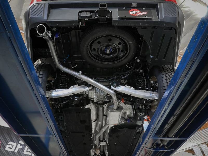 aFe 22-23 Ford Maverick EcoBoost L4 2.0L(t) Vulcan Series 2-1/2in 304 SS Cat-Back w/ Black Tip Catback aFe