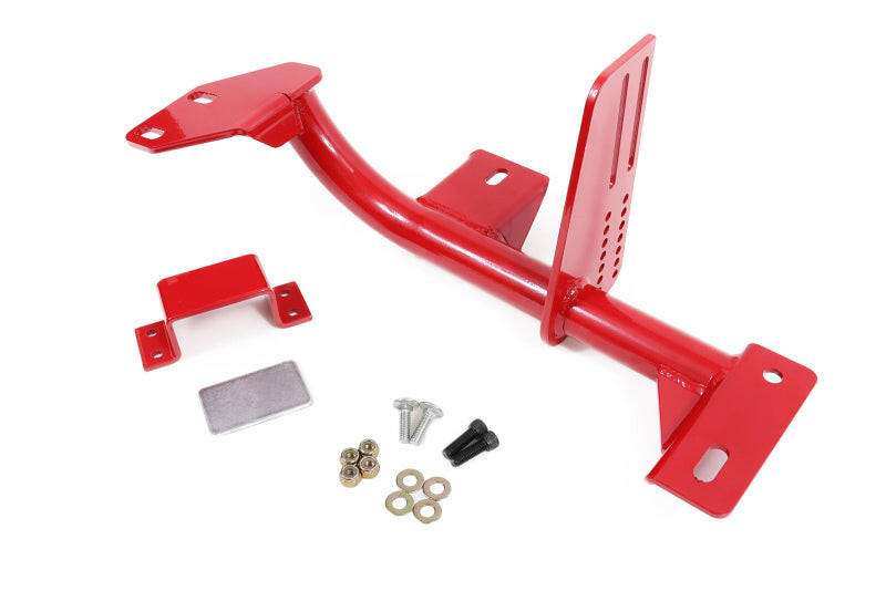 BMR 98-02 4th Gen F-Body Torque Arm Relocation Crossmember 4L80E LS1 - Red Crossmembers BMR Suspension
