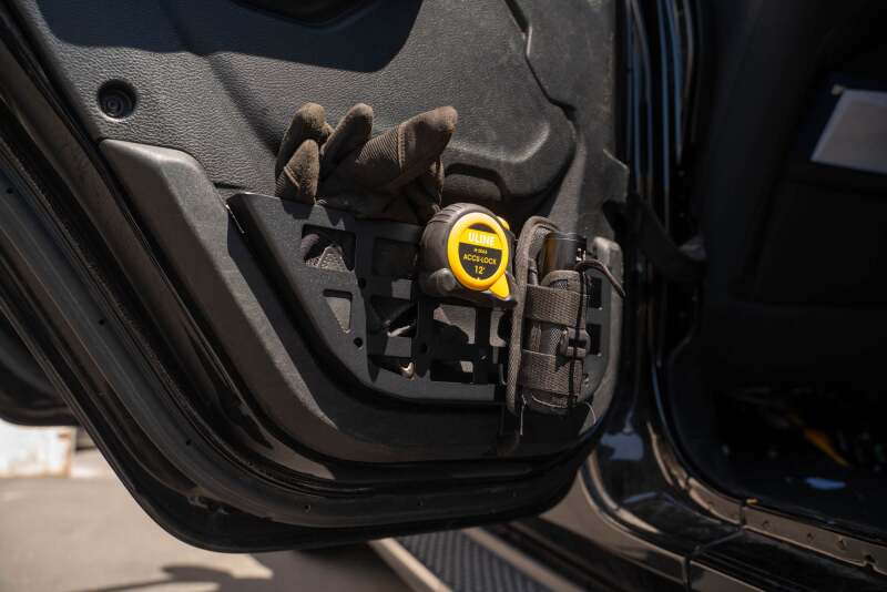 DV8 Offroad 2018+ Jeep Wrangler JL/Gladiator JT Slim Rear Door Molle Pockets Exterior Trim DV8 Offroad