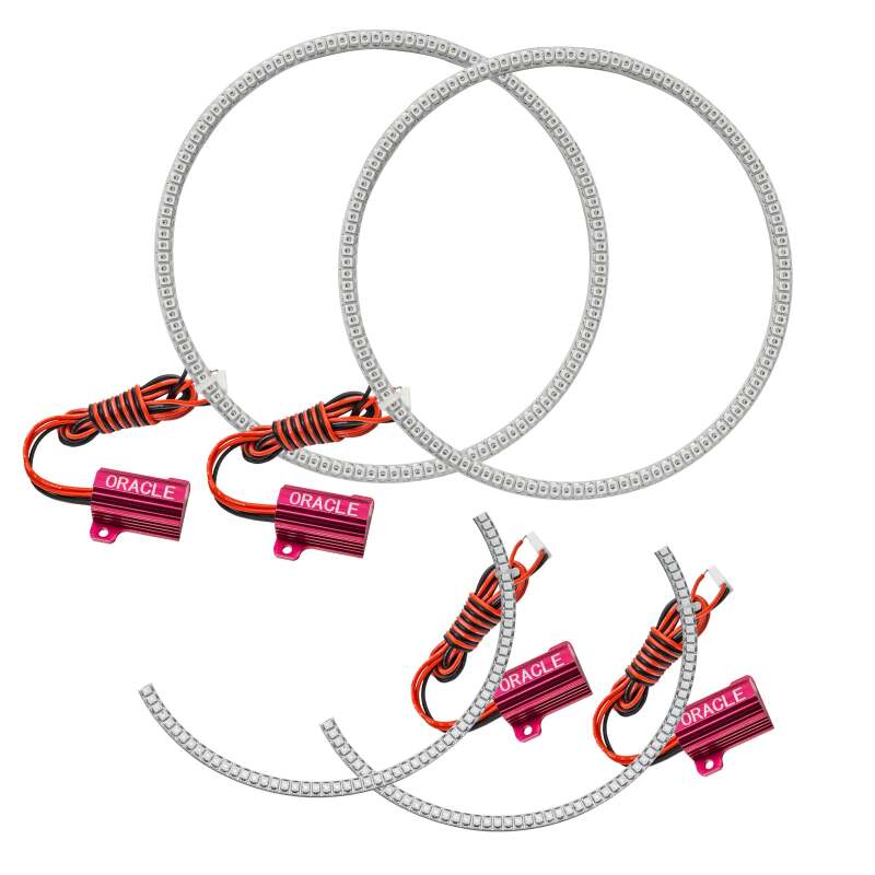 Oracle Toyota Tundra 14-17 LED Dual Halo Kit - White Headlights ORACLE Lighting