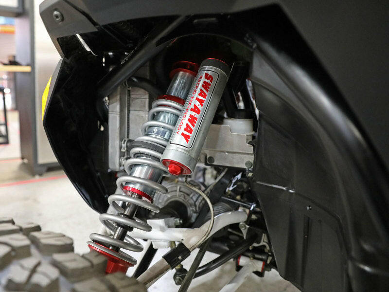 aFe 17-19 Polaris RZR 925/1000cc Sway-A-Way 2.5 Front Coilover Kit w/ PB Reservoirs and Comp Adj Coilovers aFe