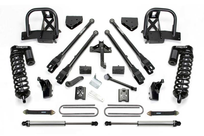 Fabtech 08-10 Ford F250 4WD 6in 4Link Sys w/Dlss 4.0 C/O & Rr Dlss Lift Kits Fabtech