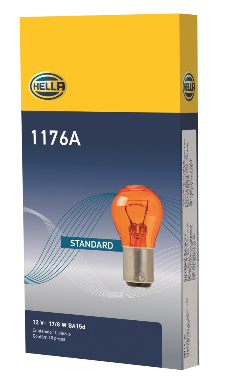 Hella BULB 1176A 12V 16/8W BA15d S8 - Min Qty 10 (211656701) Bulbs Hella