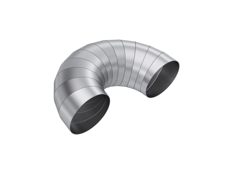 MBRP T304 Stainless Steel 5in Dia 180 Deg Universal Pie Cut Kit Aluminum Tubing MBRP