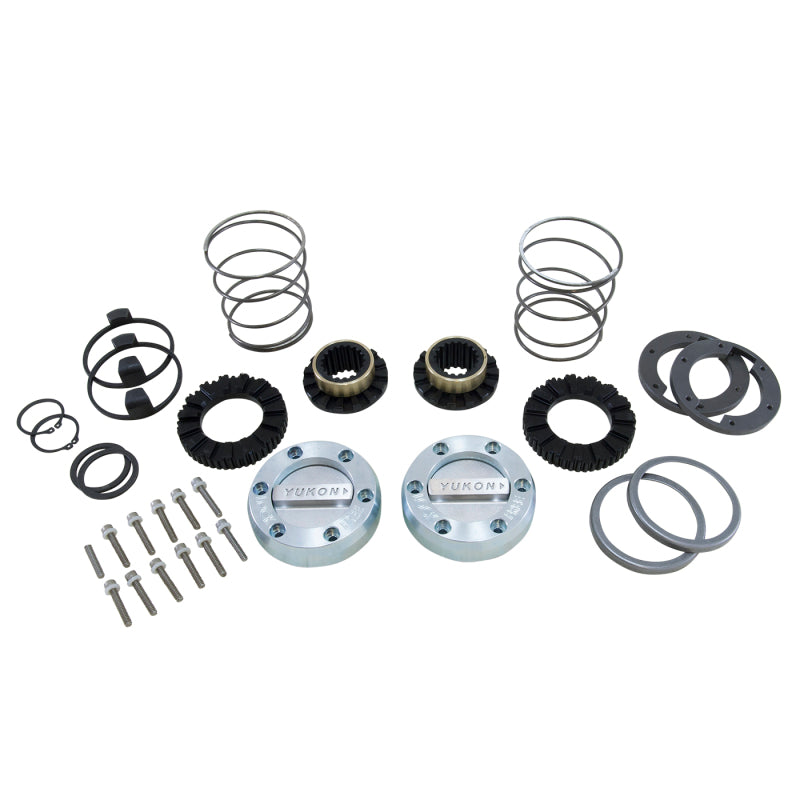 Yukon Gear Hardcore Locking Hub Set For Dana 44 / GM & Ford 1/2 & 3/4 Ton / 19 Spline Differential Install Kits Yukon Gear & Axle