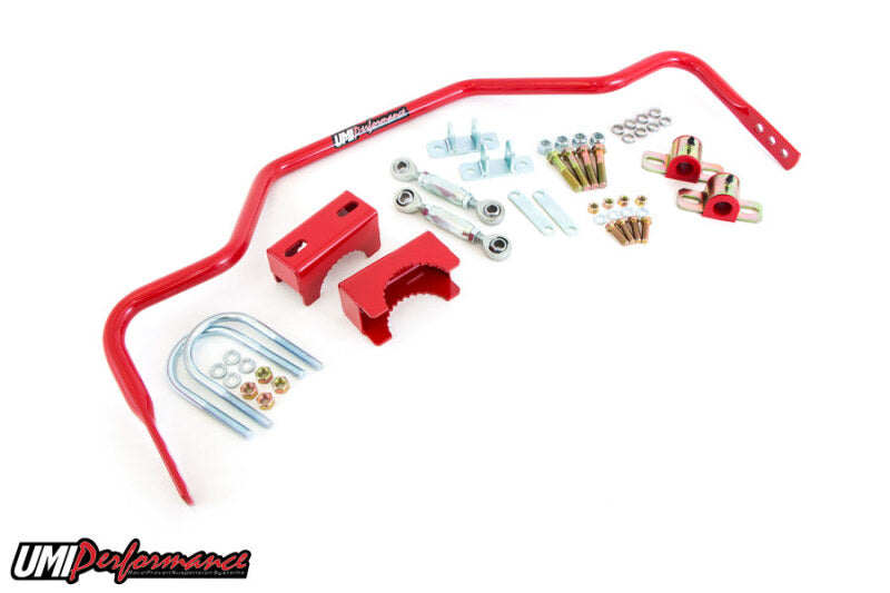 UMI Performance 78-88 GM G-Body 1in Tubular Rear Sway Bar Chassis Mounted Pro-Tour Sway Bars UMI Performance