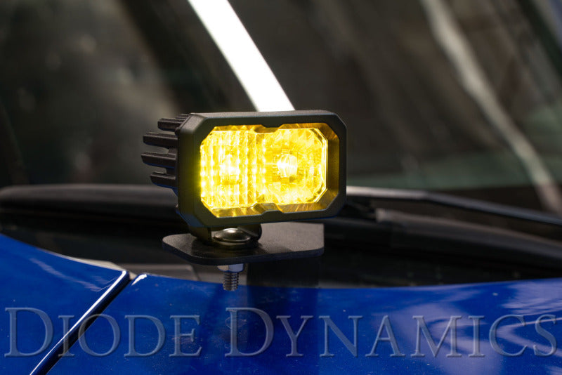 Diode Dynamics 15-21 Subaru WRX/STi Pro Stage Series 2in LED Ditch Light Kit - White Combo Light Accessories and Wiring Diode Dynamics