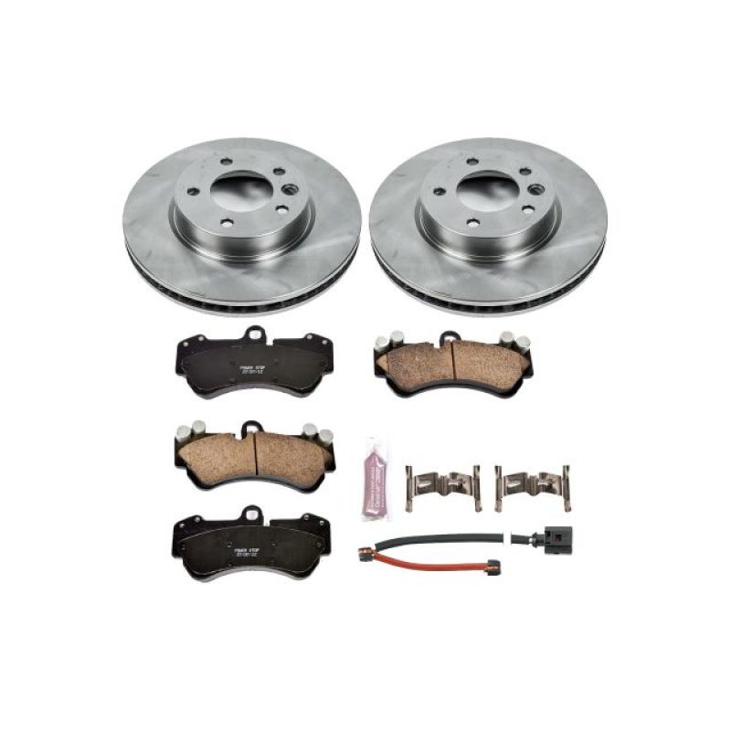 Power Stop 04-06 Porsche Cayenne Front Autospecialty Brake Kit Brake Kits - OE PowerStop