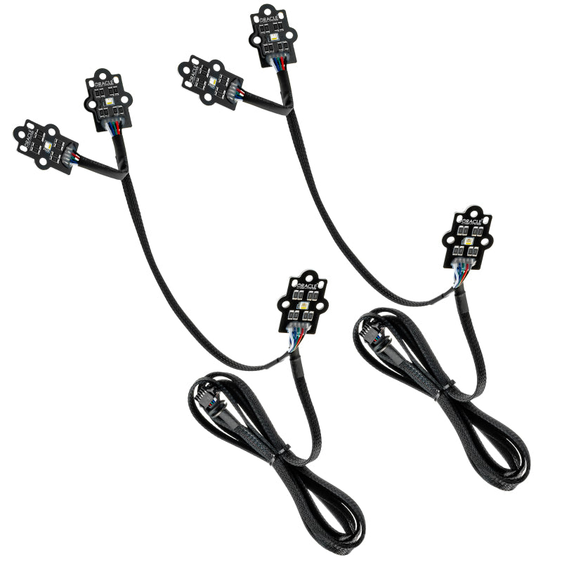 Oracle 19-21 Chevy Silverado 1500 RGB+W Headlight DRL Kit - ColorSHIFT w/o Controller Headlights ORACLE Lighting