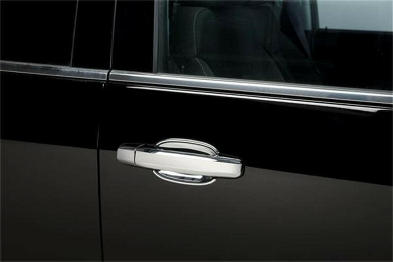 Putco 14-18 Chevy Silverado LD - 2 Door - w/o Passenger Side Keyhole - Deluxe Door Handle Covers Exterior Trim Putco