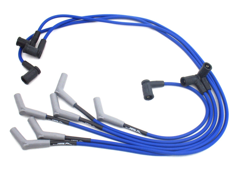 JBA 01-03 Ford 4.2L Ignition Wires - Blue Spark Plug Wire Sets JBA