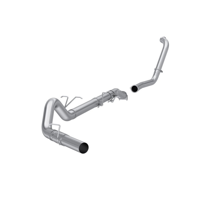 MBRP 03-07 Ford F-250/350 6.0L EC/CC Turbo Back Single Side (Stock Cat) - no Muffler Catback MBRP