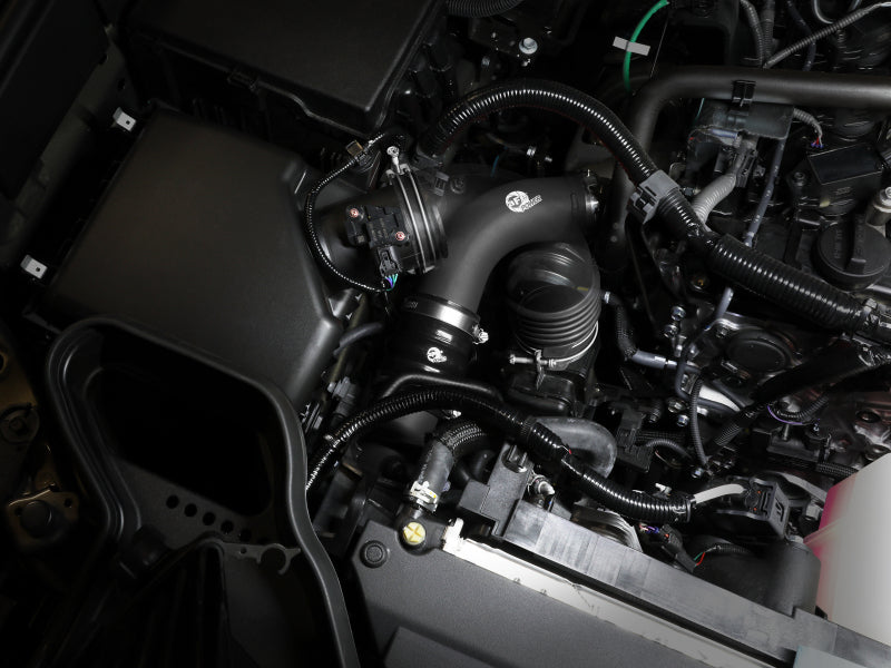 aFe 2024 Toyota Tacoma L4 2.4L (t) BladeRunner 2.5in Aluminum Hot Charge Pipe Intercoolers aFe