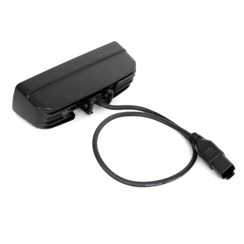 Go Rhino Xplor Blackout Series Sixline LED Spot Light Kit (Surface/Threaded Stud Mount) - Blk (Pair) Light Bars & Cubes Go Rhino