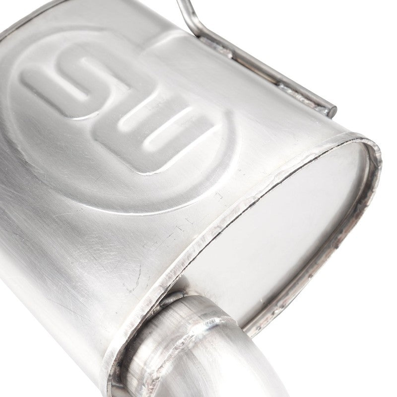 Stainless Works 2018 Jeep TrackHawk 6.2L 3in Catback System X-Pipe Turbo S-Tube Muffler Stock Exit Catback Stainless Works