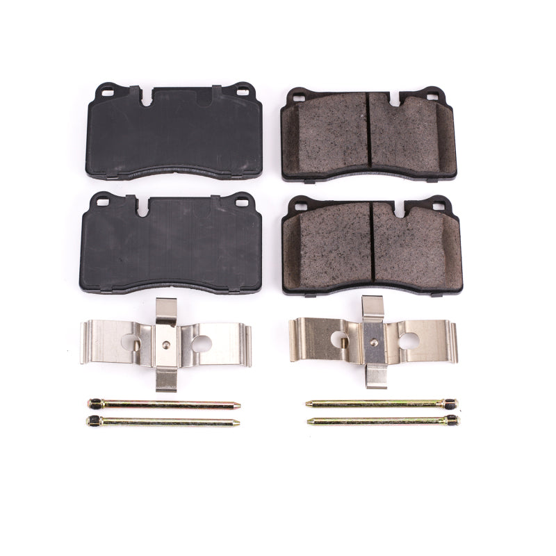 Power Stop 07-12 Volkswagen Touareg Front or Rear Z17 Evolution Ceramic Brake Pads w/Hardware Brake Pads - OE PowerStop