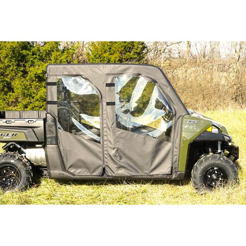Seizmik 14-19 Polaris 1000 Ranger XP Crew Soft Doors w/ Zippers Kit Doors Seizmik