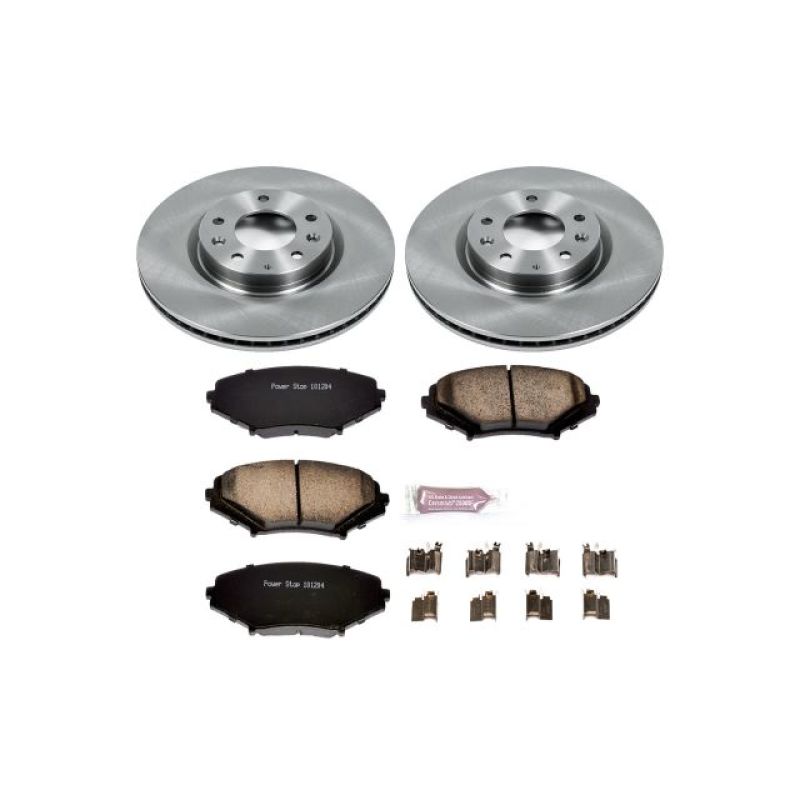 Power Stop 04-08 Mazda RX-8 Front Autospecialty Brake Kit Brake Kits - OE PowerStop