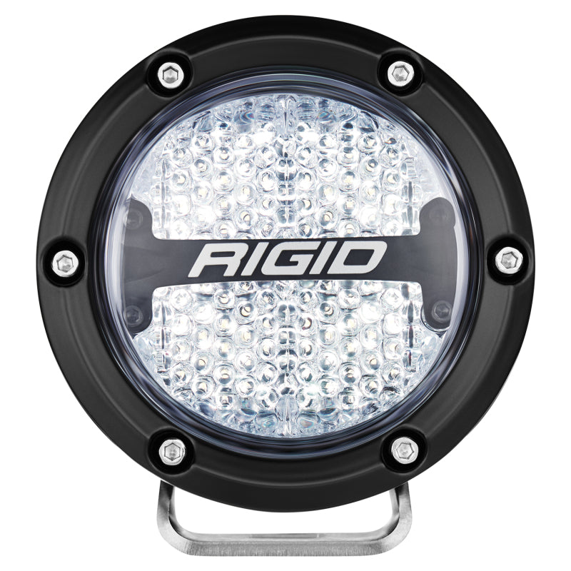 Rigid Industries 360-Series 4in LED Off-Road Diffused Beam - RGBW Backlight (Pair) Light Bars & Cubes Rigid Industries