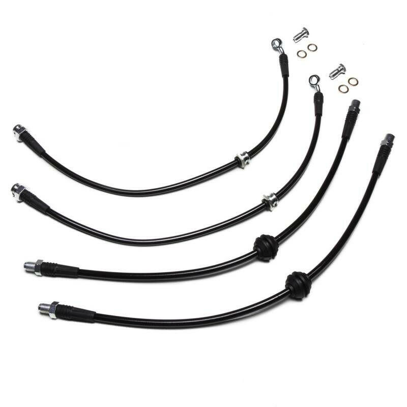 Chase Bays 93-95 Mazda RX7 FD Caliper Brake Lines - Front & Rear Lines Brake Line Kits Chase Bays