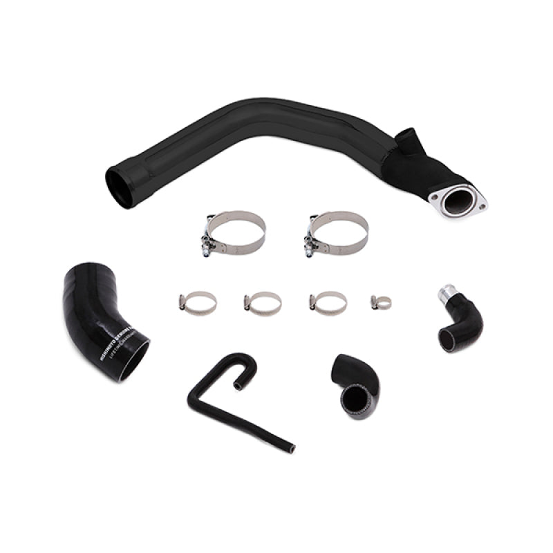 Mishimoto 2015 Subaru WRX Charge Pipe Kit - Wrinkle Black Intercooler Pipe Kits Mishimoto