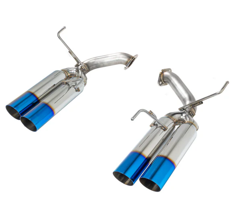 Remark 2022+ Subaru WRX BOSO Edition Axle Back Exhaust w/ Burnt Stainless Tip Axle Back Remark